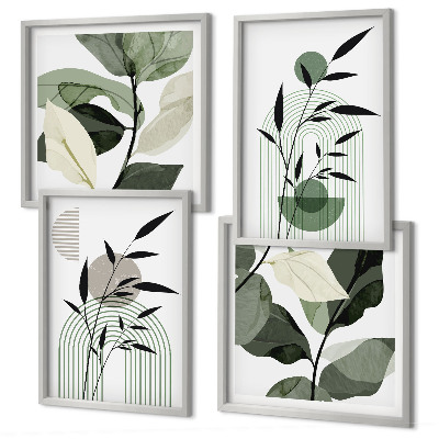 Meerluik in lijst Boho plantencomposities