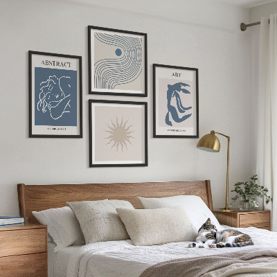 Meerluik in lijst De stijlvolle abstracte patronen van Matisse