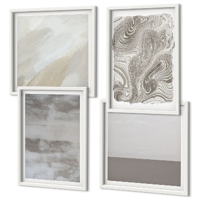 Set van posters met lijst Industriële ontwerpstructuren