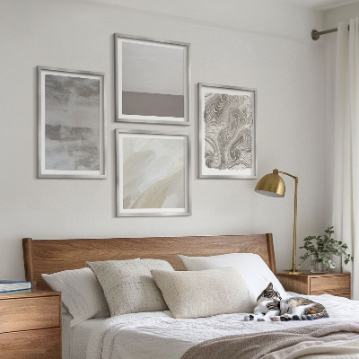 Set van posters met lijst Industriële ontwerpstructuren