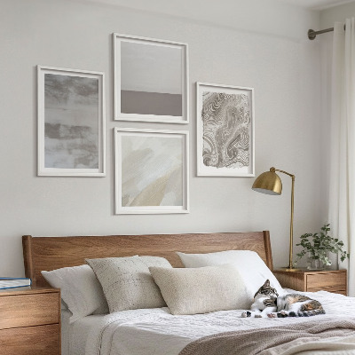Set van posters met lijst Industriële ontwerpstructuren