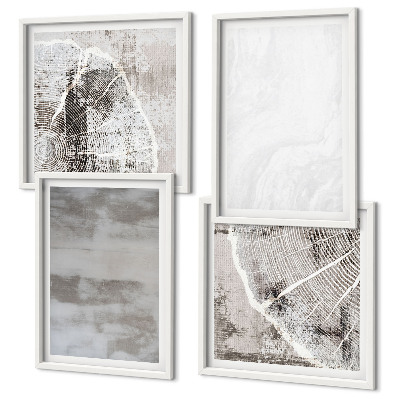 Set van posters met lijst Abstracte moderne vormen