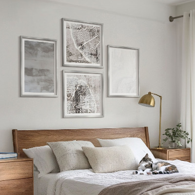 Set van posters met lijst Abstracte moderne vormen
