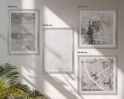 Set van posters met lijst Abstracte moderne vormen