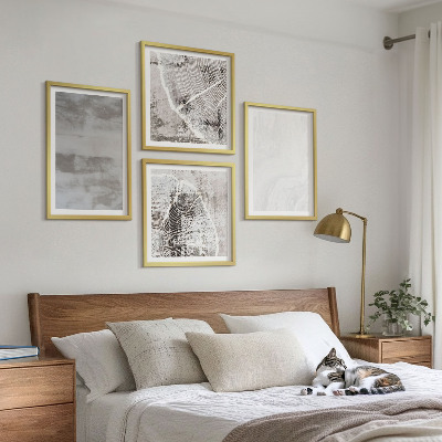 Set van posters met lijst Abstracte moderne vormen