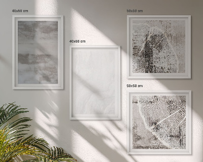 Set van posters met lijst Abstracte moderne vormen