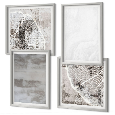 Set van posters met lijst Abstracte moderne vormen