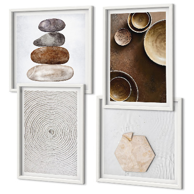 Meerluik in lijst Texturen in de moderne kunst