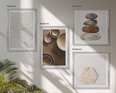Meerluik in lijst Texturen in de moderne kunst