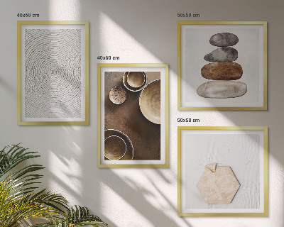 Meerluik in lijst Texturen in de moderne kunst