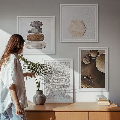 Meerluik in lijst Texturen in de moderne kunst
