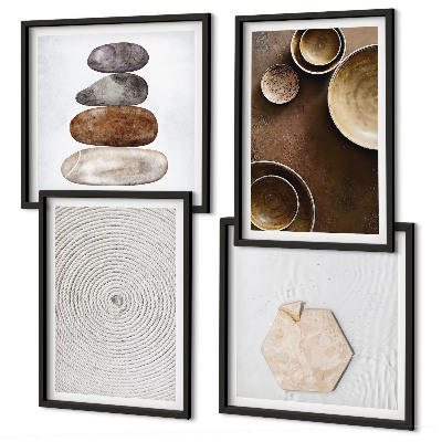 Meerluik in lijst Texturen in de moderne kunst