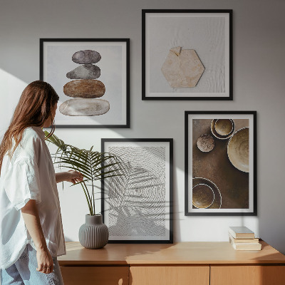 Meerluik in lijst Texturen in de moderne kunst