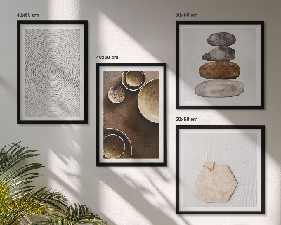 Meerluik in lijst Texturen in de moderne kunst