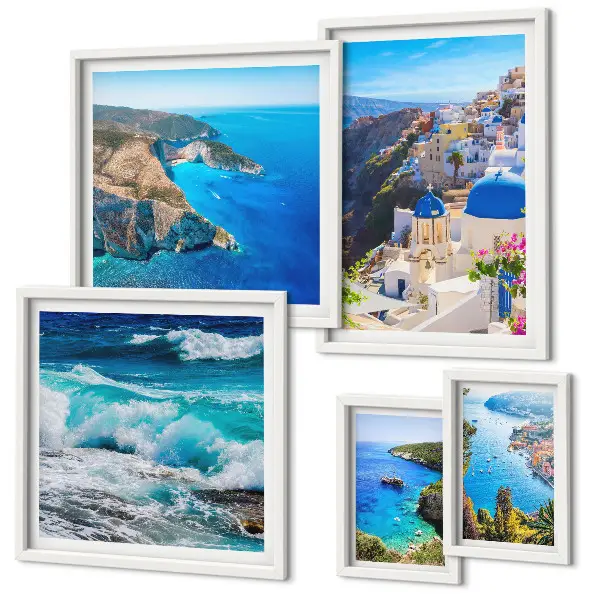 Gallery wall Landschap van de Egeïsche Zee