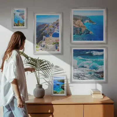Gallery wall Landschap van de Egeïsche Zee