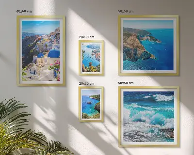 Gallery wall Landschap van de Egeïsche Zee