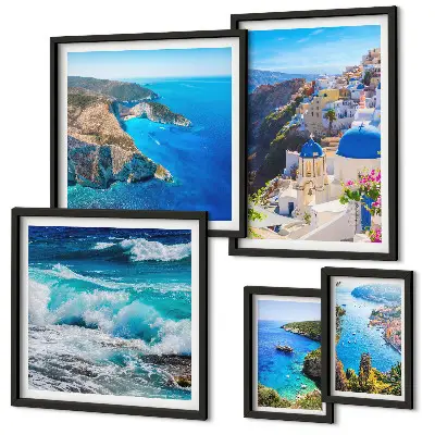 Gallery wall Landschap van de Egeïsche Zee