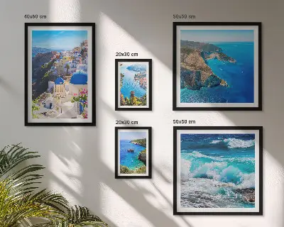 Gallery wall Landschap van de Egeïsche Zee