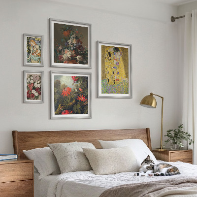 Wanddecoratie compositie Bloemkunstcomposities