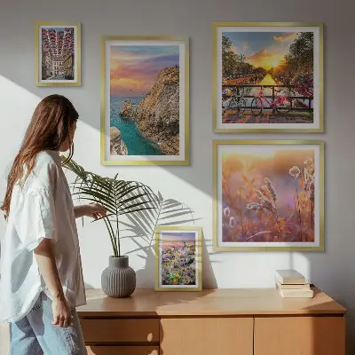 Gallery wall Kustlandschappen van Europa