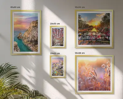 Gallery wall Kustlandschappen van Europa