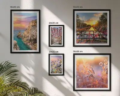 Gallery wall Kustlandschappen van Europa