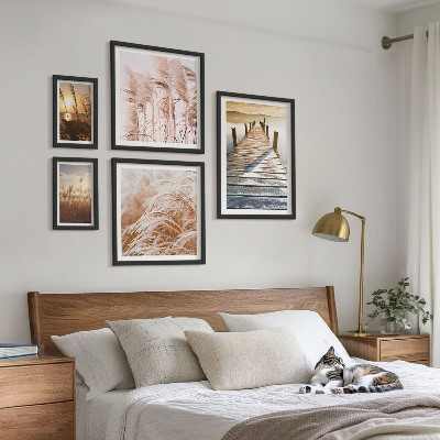 Gallery wall Rustgevende uitzichten op de natuur