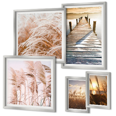 Gallery wall Rustgevende uitzichten op de natuur