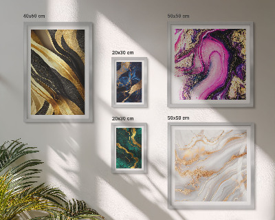 Wanddecoratie compositie Abstracte moderne patronen