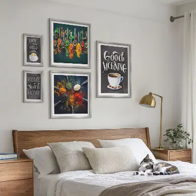 Gallery wall Koffie-ideeën voor koffieliefhebbers