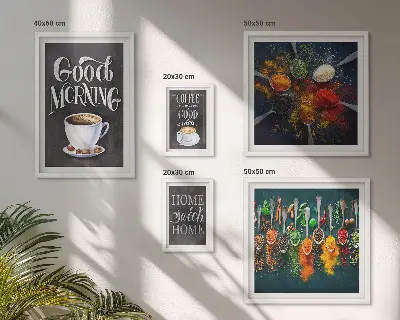 Gallery wall Koffie-ideeën voor koffieliefhebbers