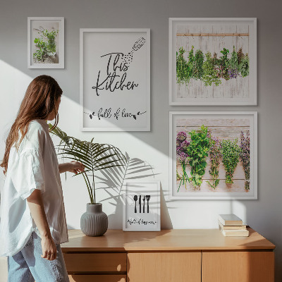 Gallery wall Rustieke kruideninspiratie