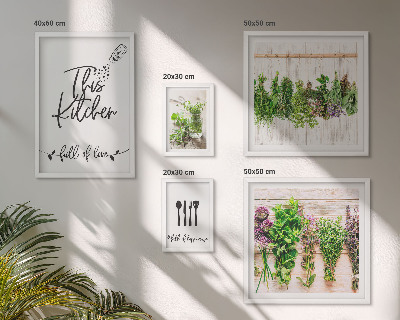 Gallery wall Rustieke kruideninspiratie