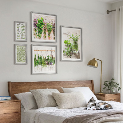 Gallery wall Decoratie-inspiratie met kruiden