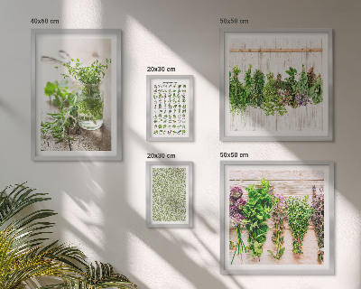 Gallery wall Decoratie-inspiratie met kruiden