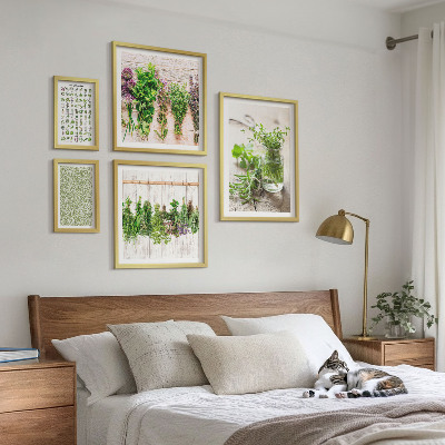 Gallery wall Decoratie-inspiratie met kruiden