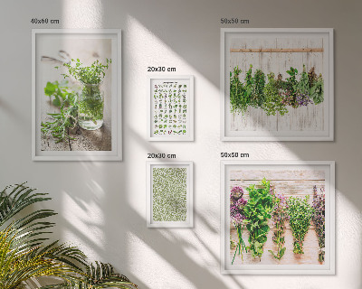 Gallery wall Decoratie-inspiratie met kruiden