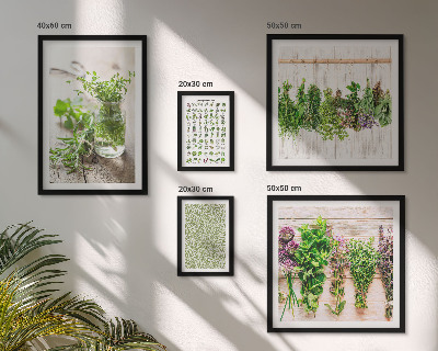 Gallery wall Decoratie-inspiratie met kruiden
