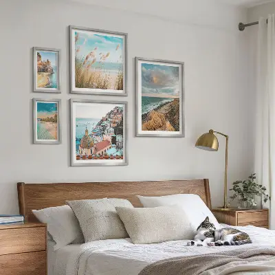Wanddecoratie compositie Strandlandschappen van de wereld