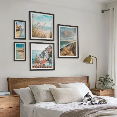 Wanddecoratie compositie Strandlandschappen van de wereld