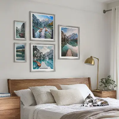 Gallery wall Bergmeren en natuur