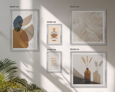 Gallery wall Boho plantendecoraties