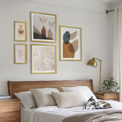 Gallery wall Boho plantendecoraties