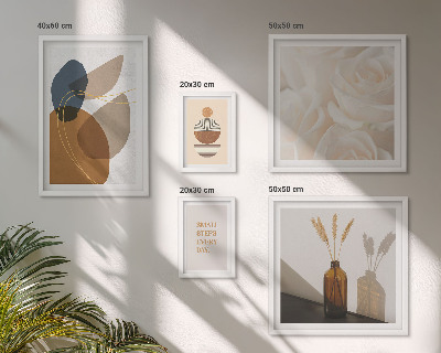 Gallery wall Boho plantendecoraties