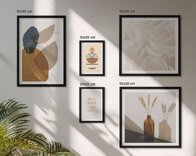 Gallery wall Boho plantendecoraties