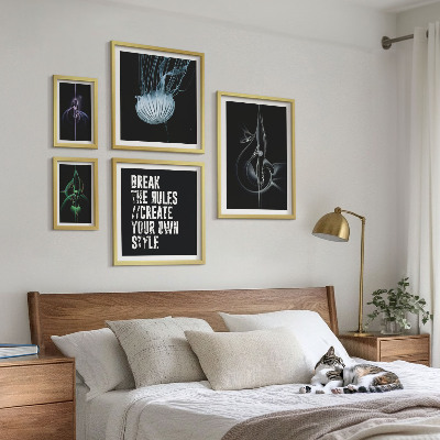 Wanddecoratie compositie Abstracte creatieve motieven