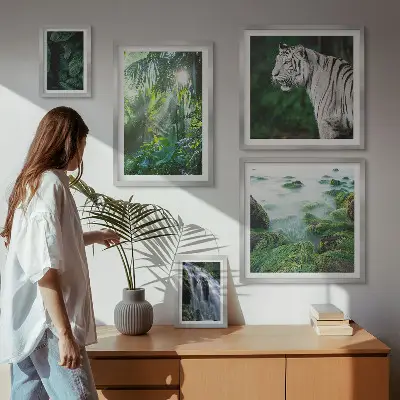 Gallery wall Tropische natuurdieren