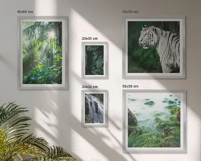 Gallery wall Tropische natuurdieren