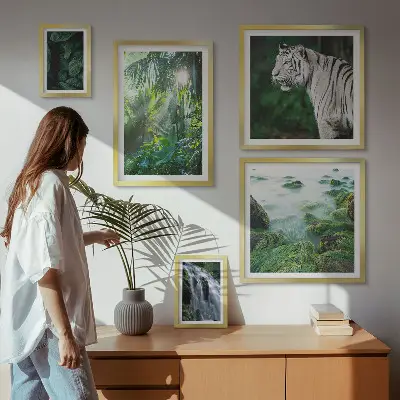 Gallery wall Tropische natuurdieren